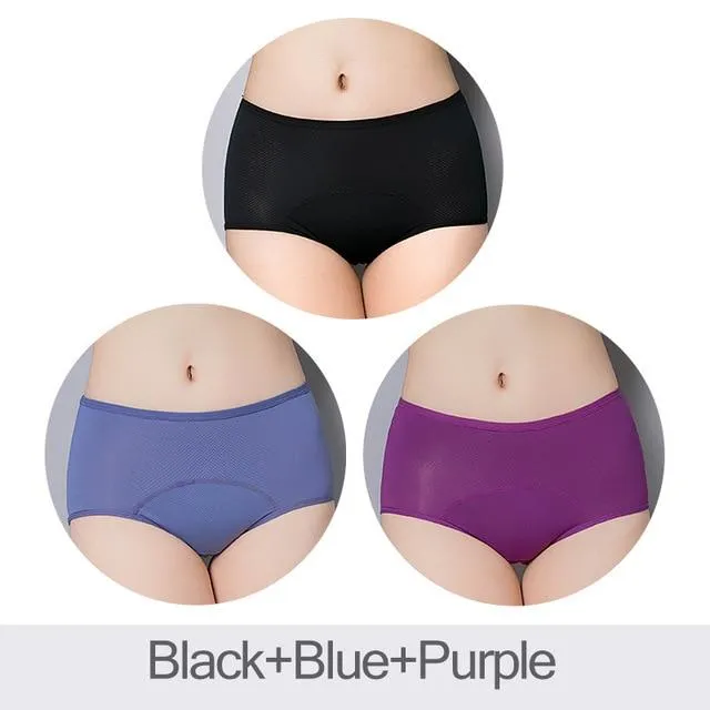 Leakproof menstrual underwear (L-7XL, set of 3pc)