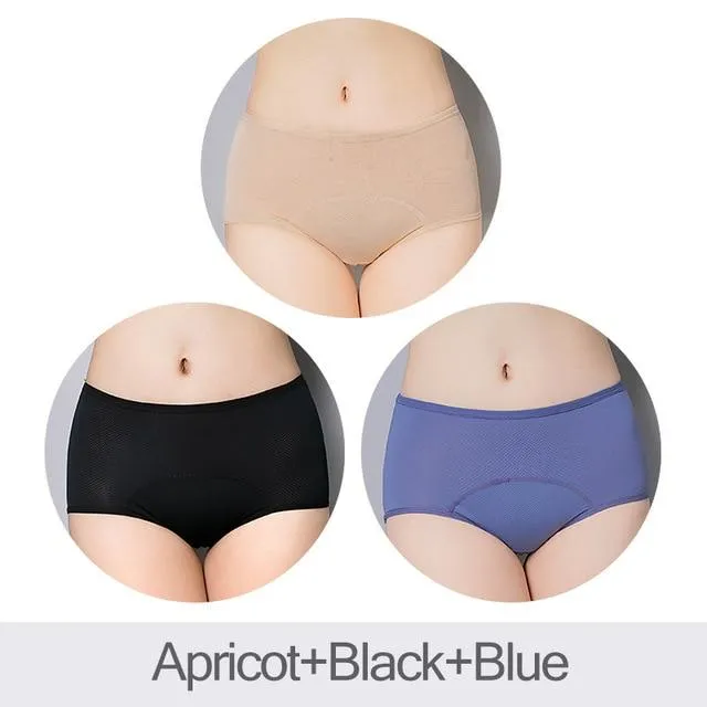 Leakproof menstrual underwear (L-7XL, set of 3pc)