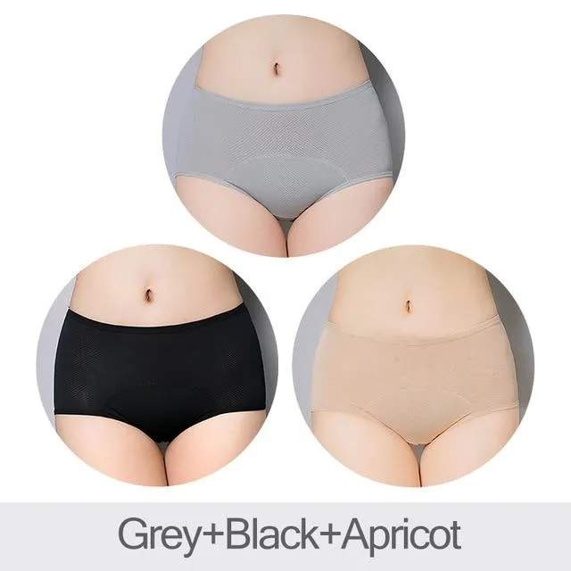 Leakproof menstrual underwear (L-7XL, set of 3pc)