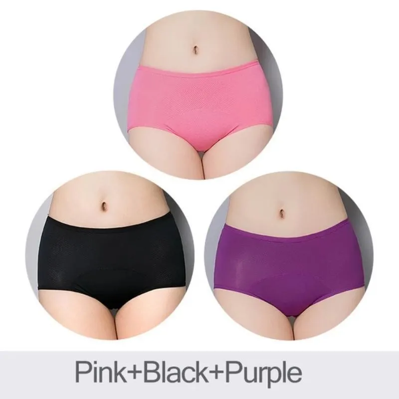 Leakproof menstrual underwear (L-7XL, set of 3pc)