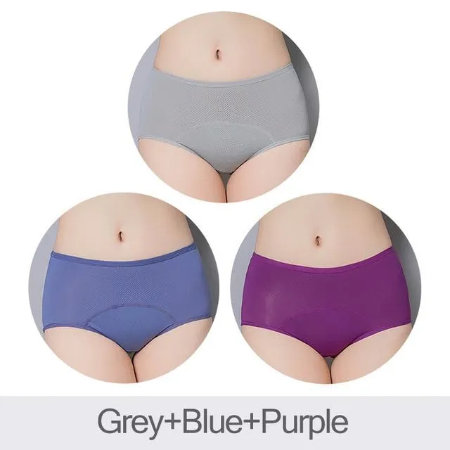 Leakproof menstrual underwear (L-7XL, set of 3pc)