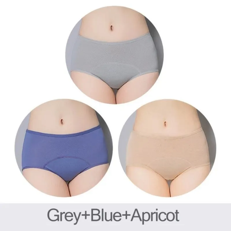 Leakproof menstrual underwear (L-7XL, set of 3pc)