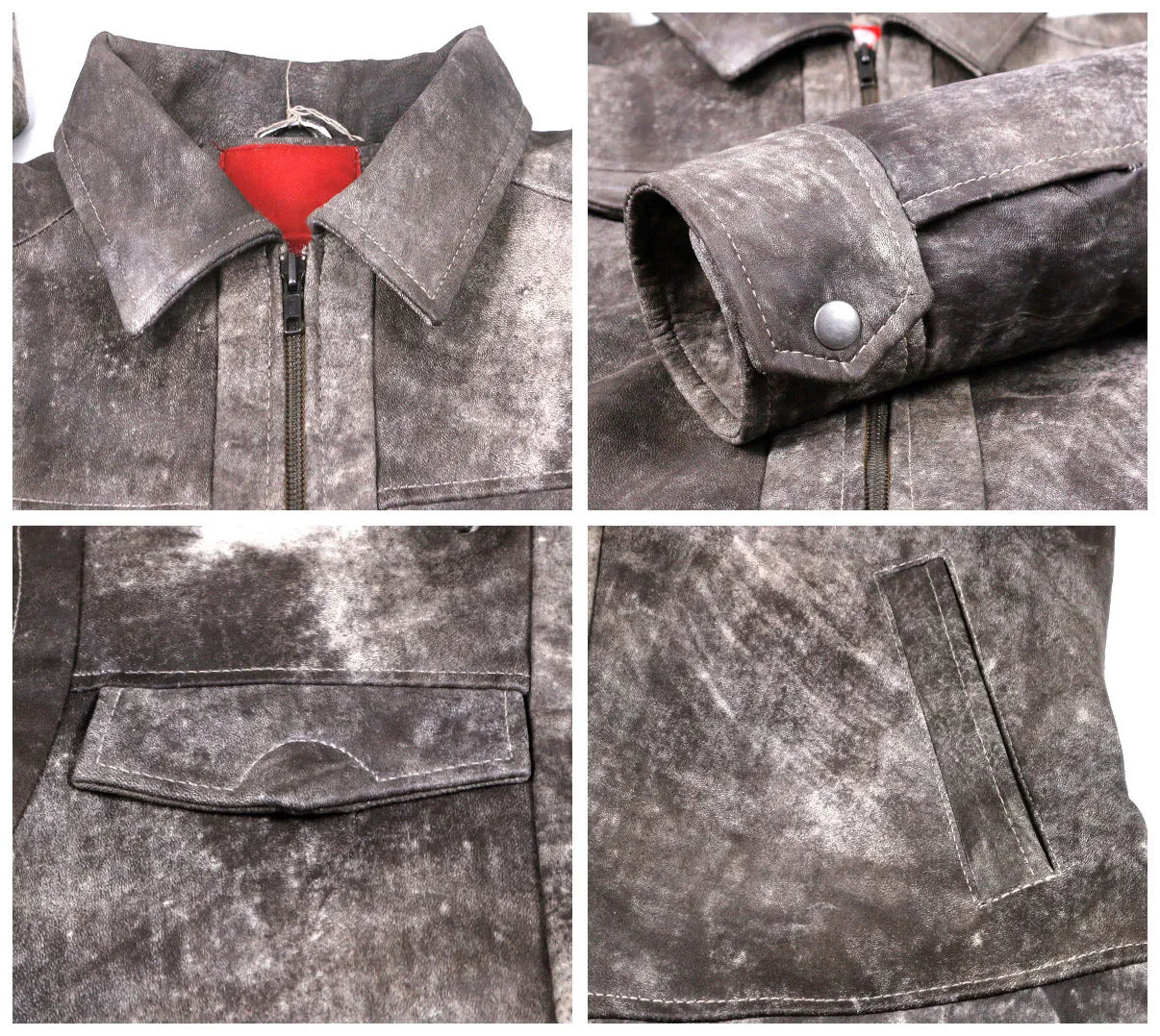 Leather Jackets Hub Mens Genuine Lambskin Leather Jacket (Black, Regal Jacket) - 1501085