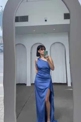 Lexi - Samira Dress in Pacific Blue