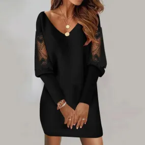 Long Sleeve Lace Bodycon Dress
