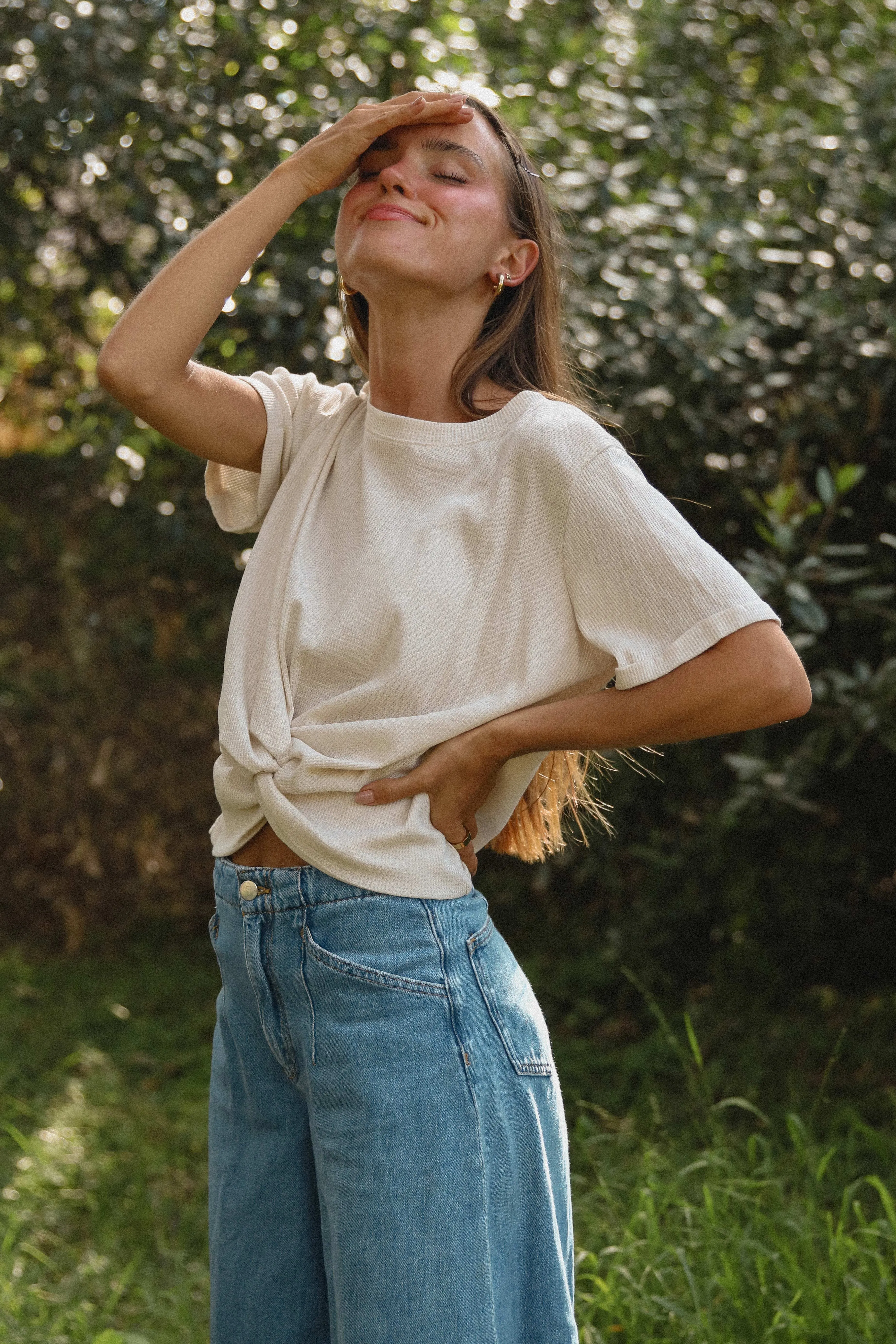 Lovely Twisted Knot T-Shirt Thermal