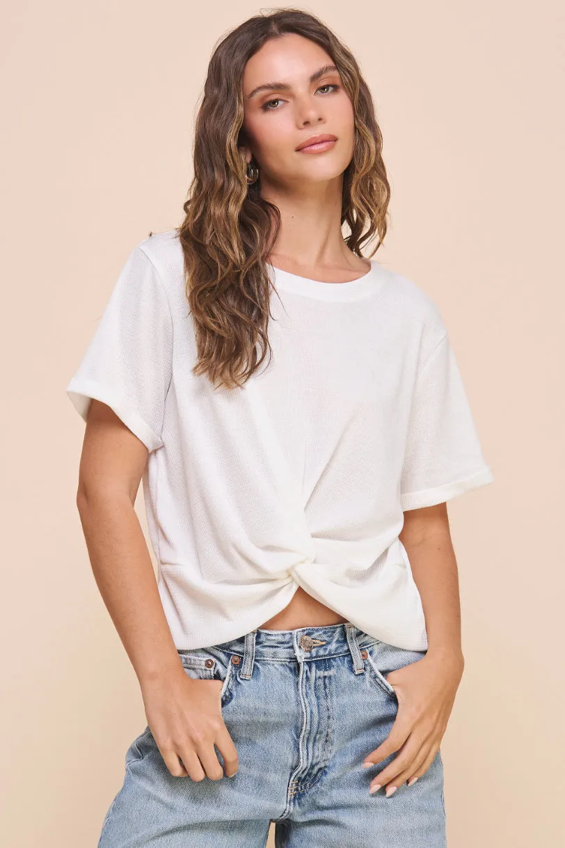 Lovely Twisted Knot T-Shirt Thermal