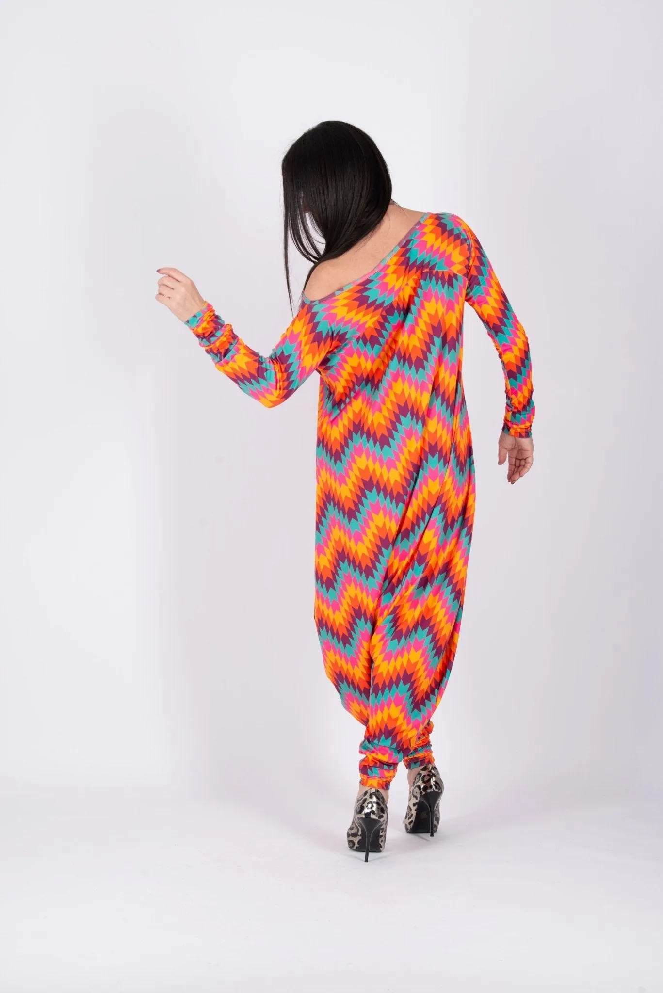 MARLA Strip Harem Maxi Jumpsuit ON SALE
