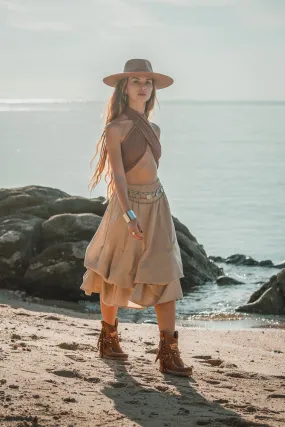 Maxi Skirt Aurora Beige