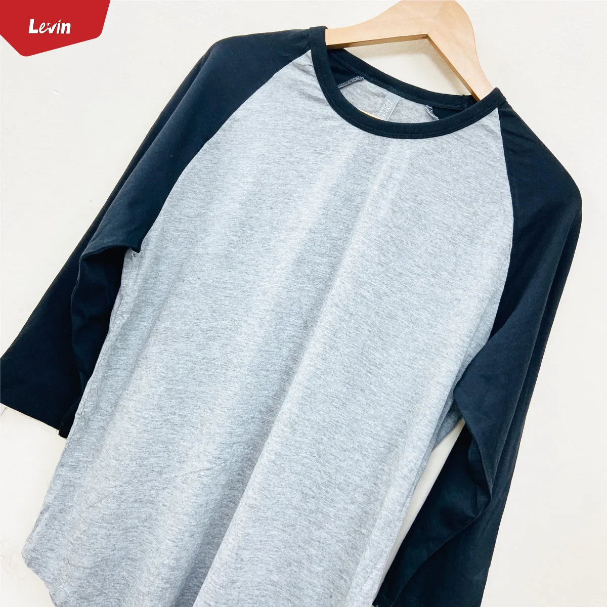Men's 3/4 Raglan Sleeve Casual T-Shirt