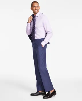 Michael Kors Mens Classic fit Dress Pants 34 / 30 Blue Stretch