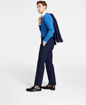 Michael Kors Mens Classic fit Dress Pants 40 / 30 Blue Solid