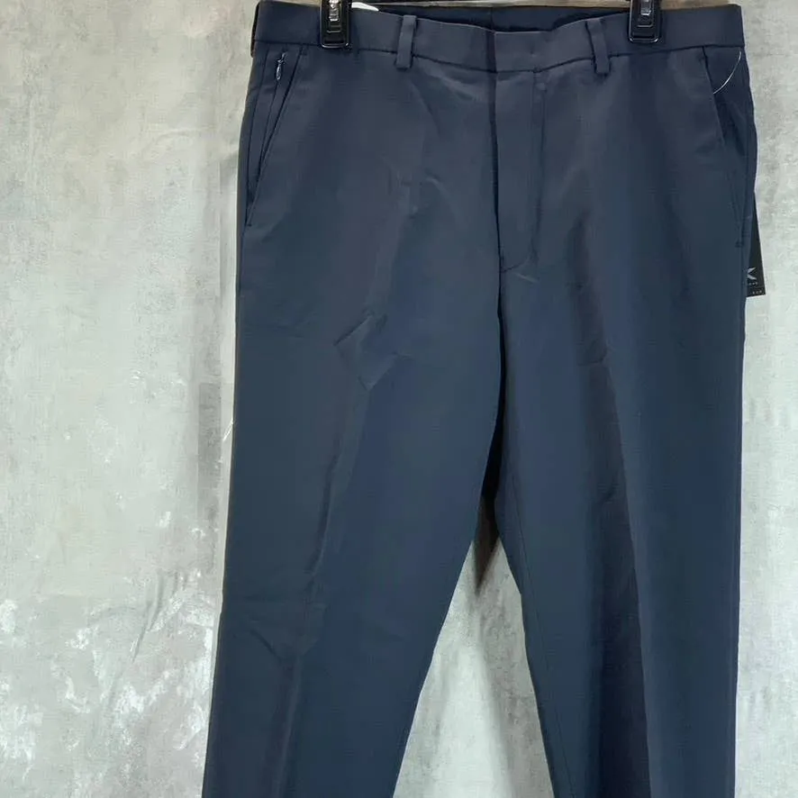 MICHAEL KORS Men's Navy Solid Modern-Fit Dress Pants SZ 34X32