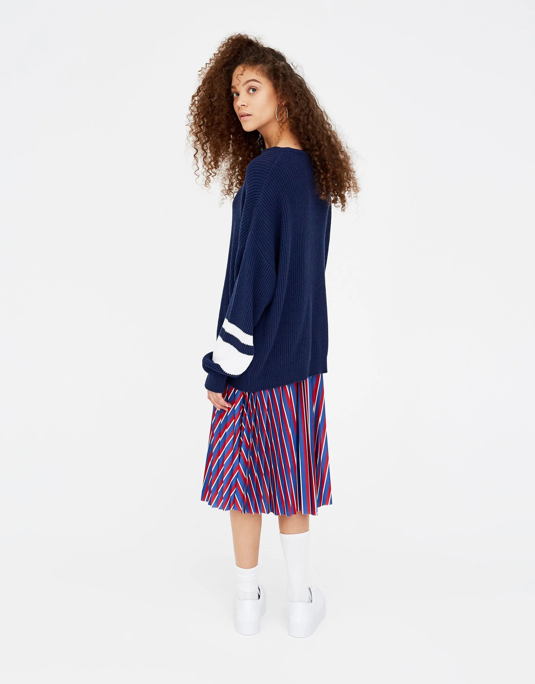 Midi wrap dress