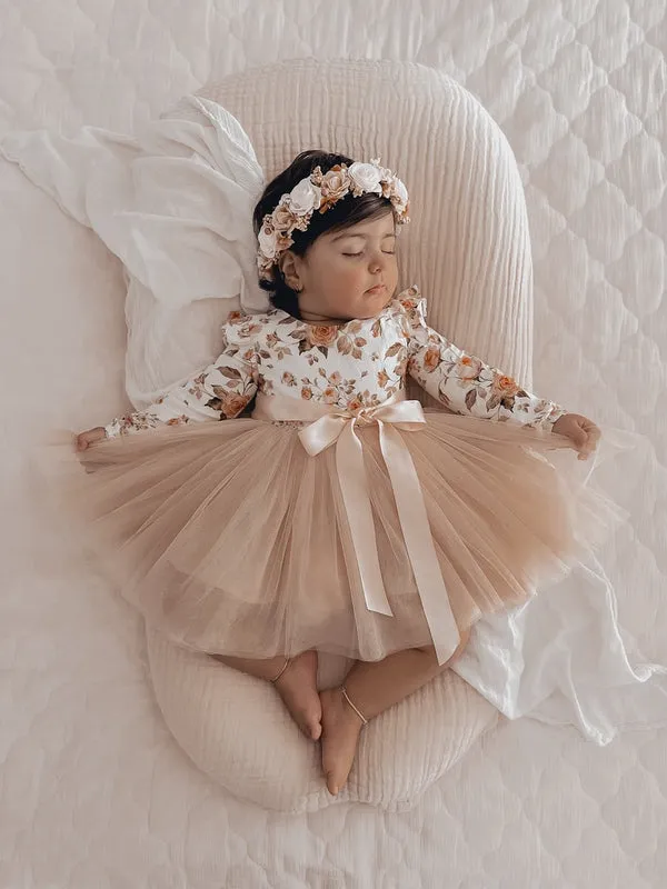 Millie Rose Girls Long Sleeve Dress