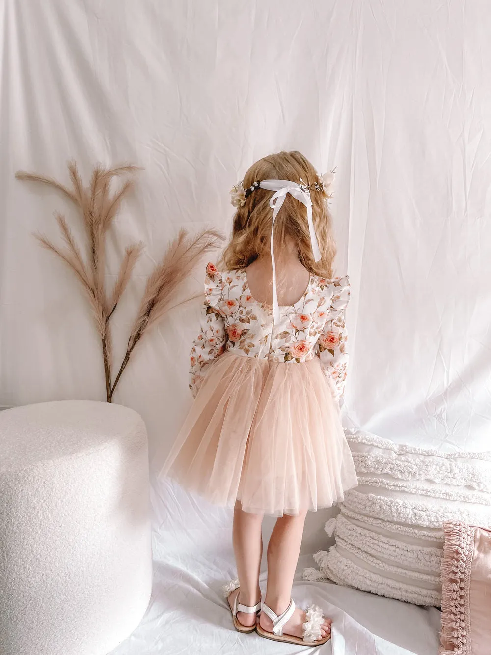 Millie Rose Girls Long Sleeve Dress