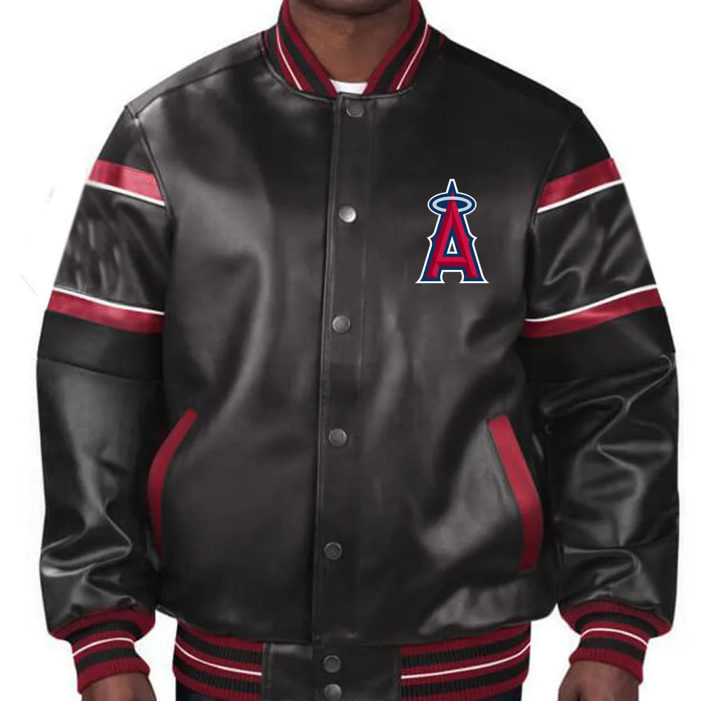MLB Los Angeles Angels Leather Jacket