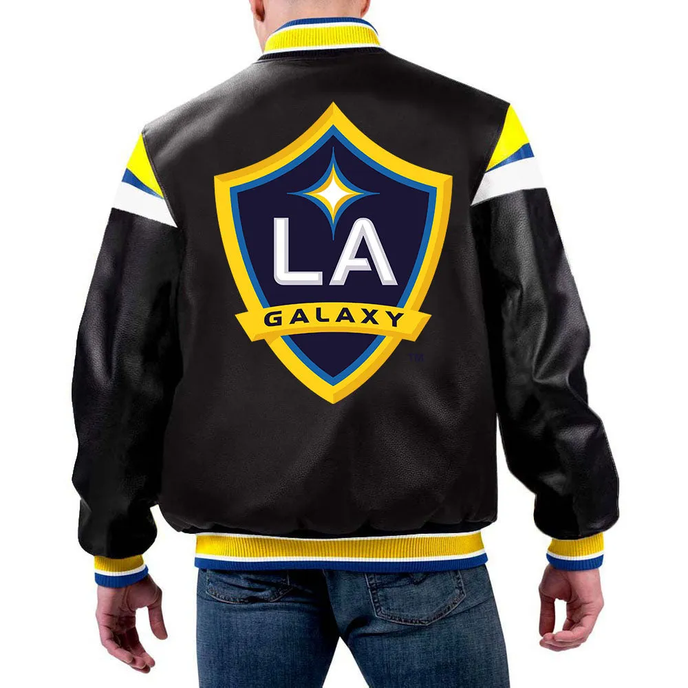 MLS La Galaxy Leather Jacket
