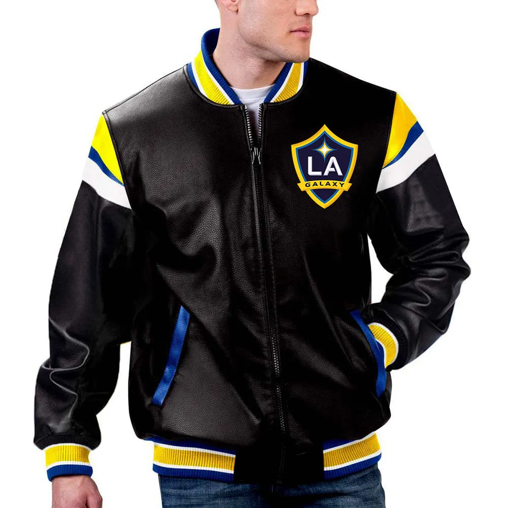 MLS La Galaxy Leather Jacket