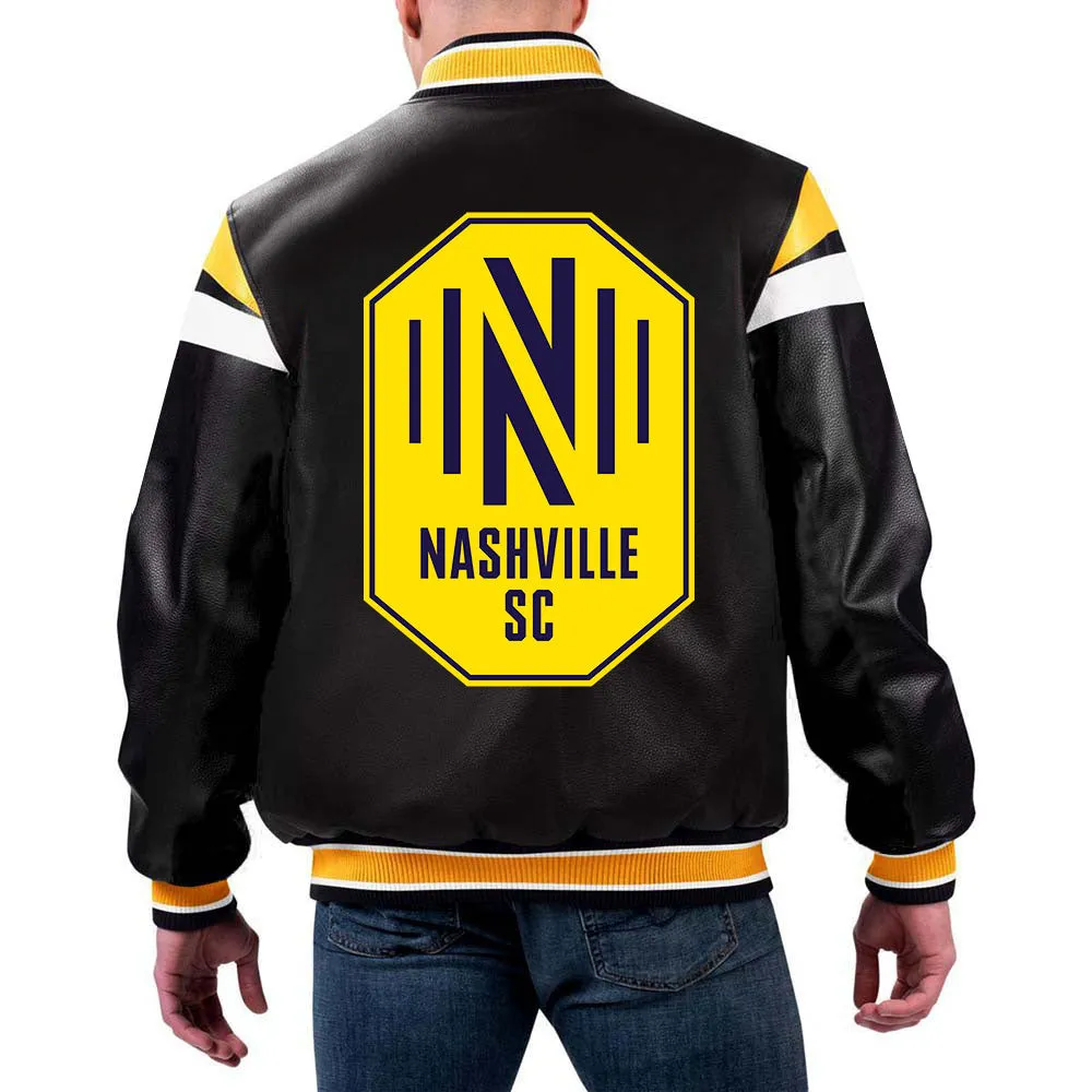 MLS Nashville SC Leather Jacket