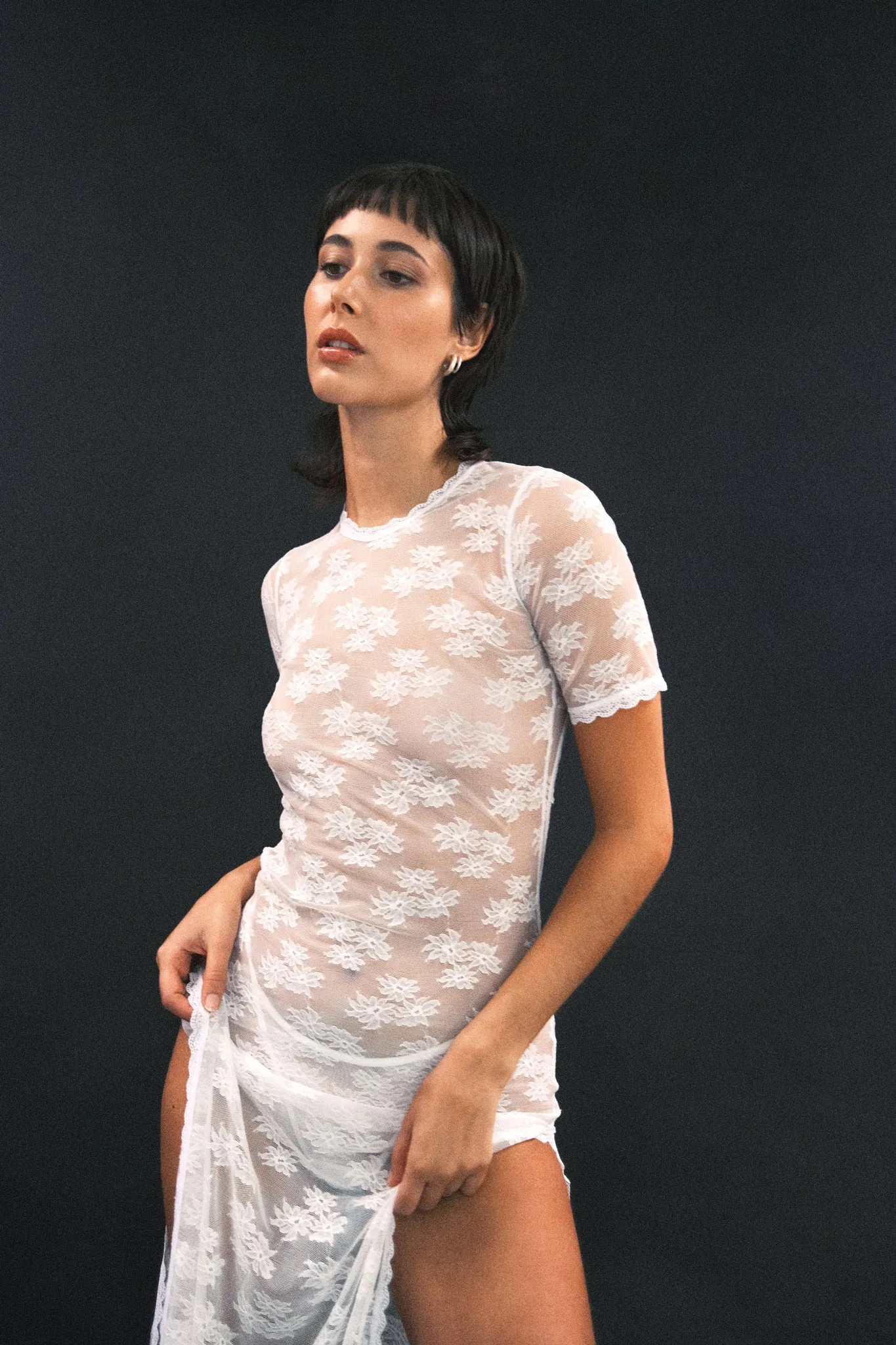Naoko dress - white