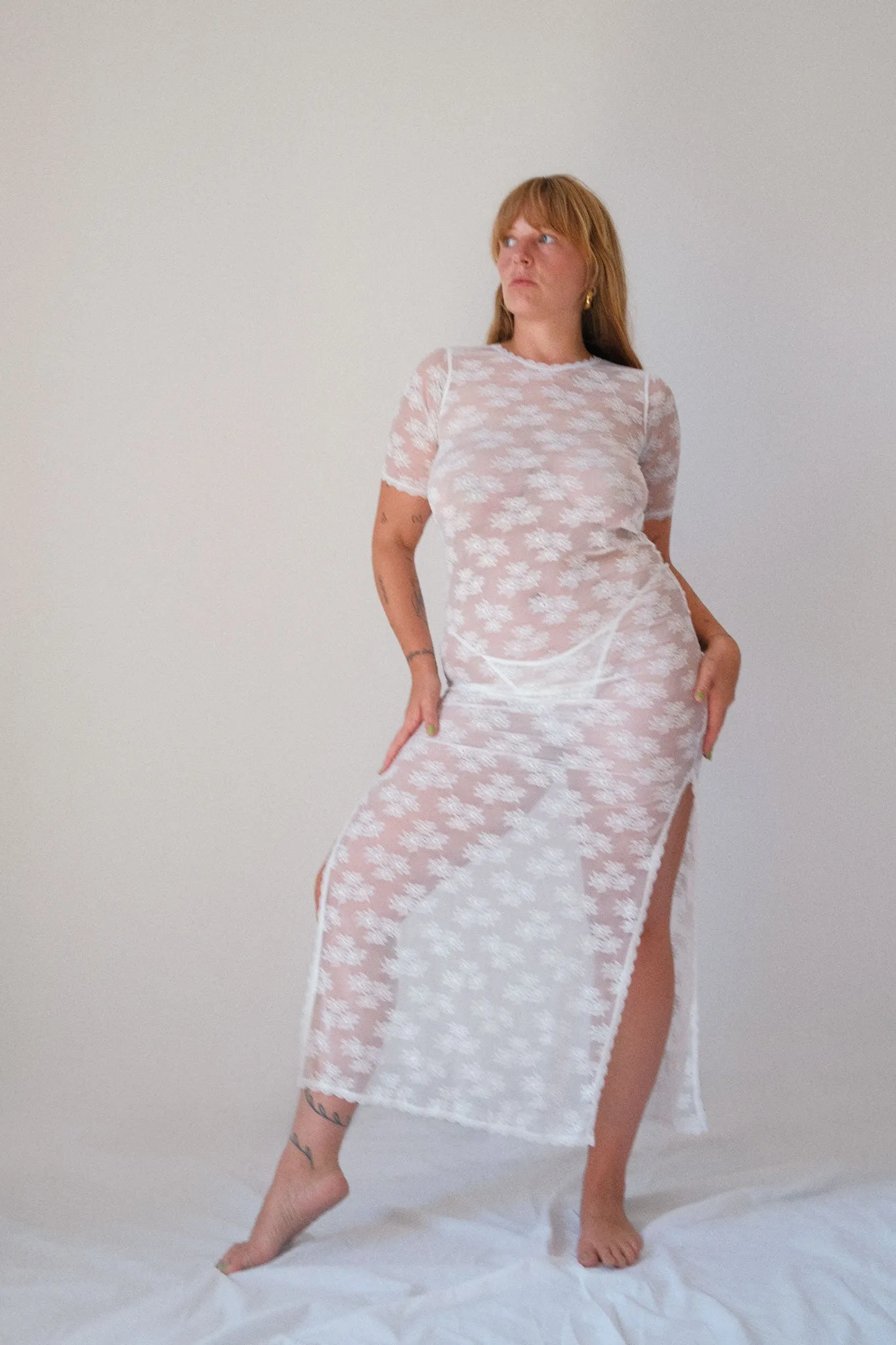 Naoko dress - white