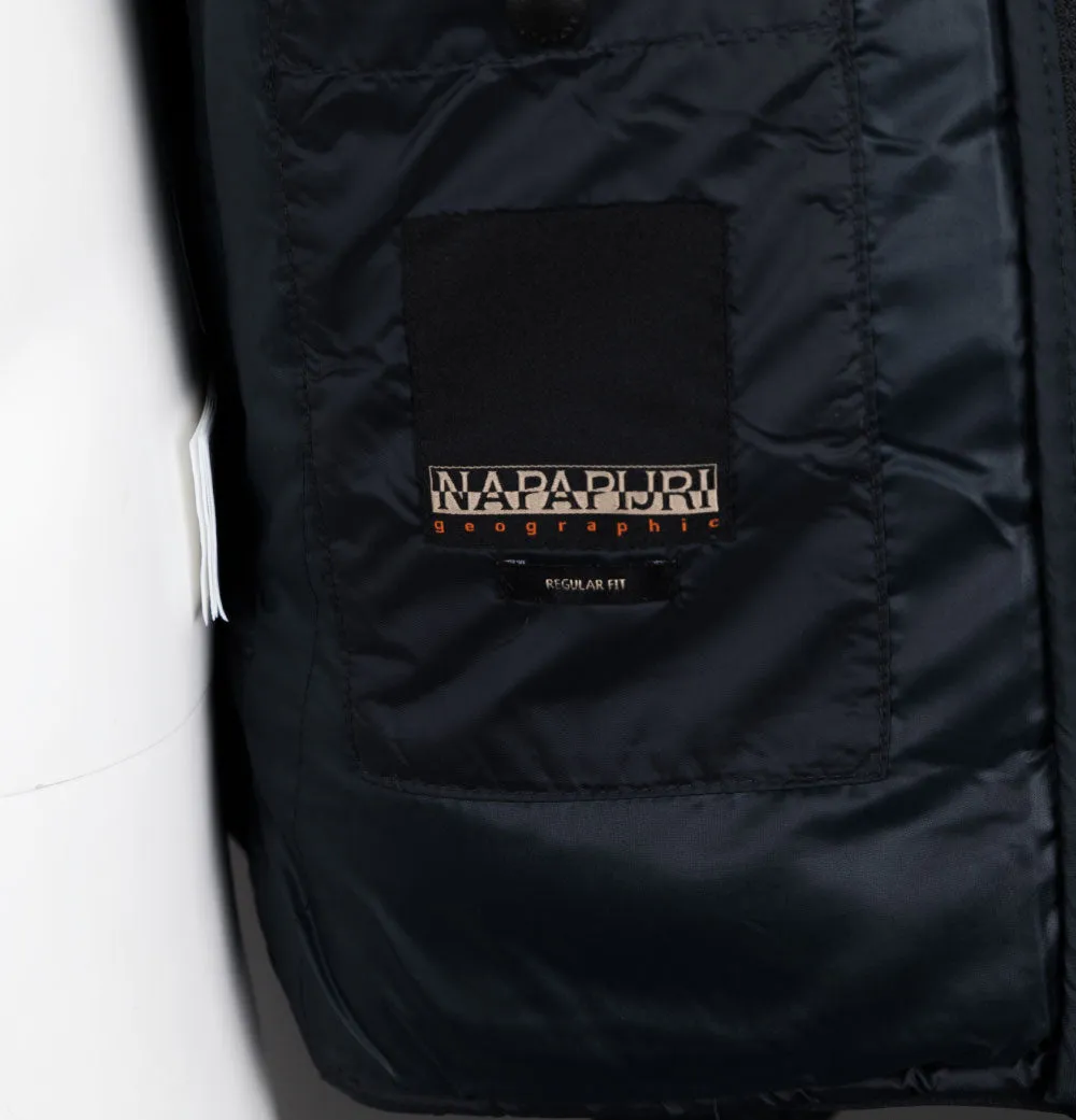 Napapijri Aerons 3 Hooded Quilted Jacket Black