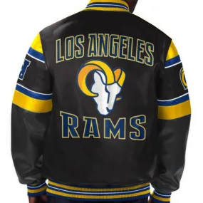 NFL Los Angeles Rams Leather Jacket For Men and Women