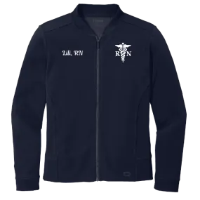Ogio Women's Personalized Full Zip RN Nurse Jacket