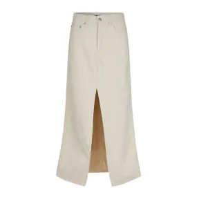 oval square Wonder Maxi Skirt Off white