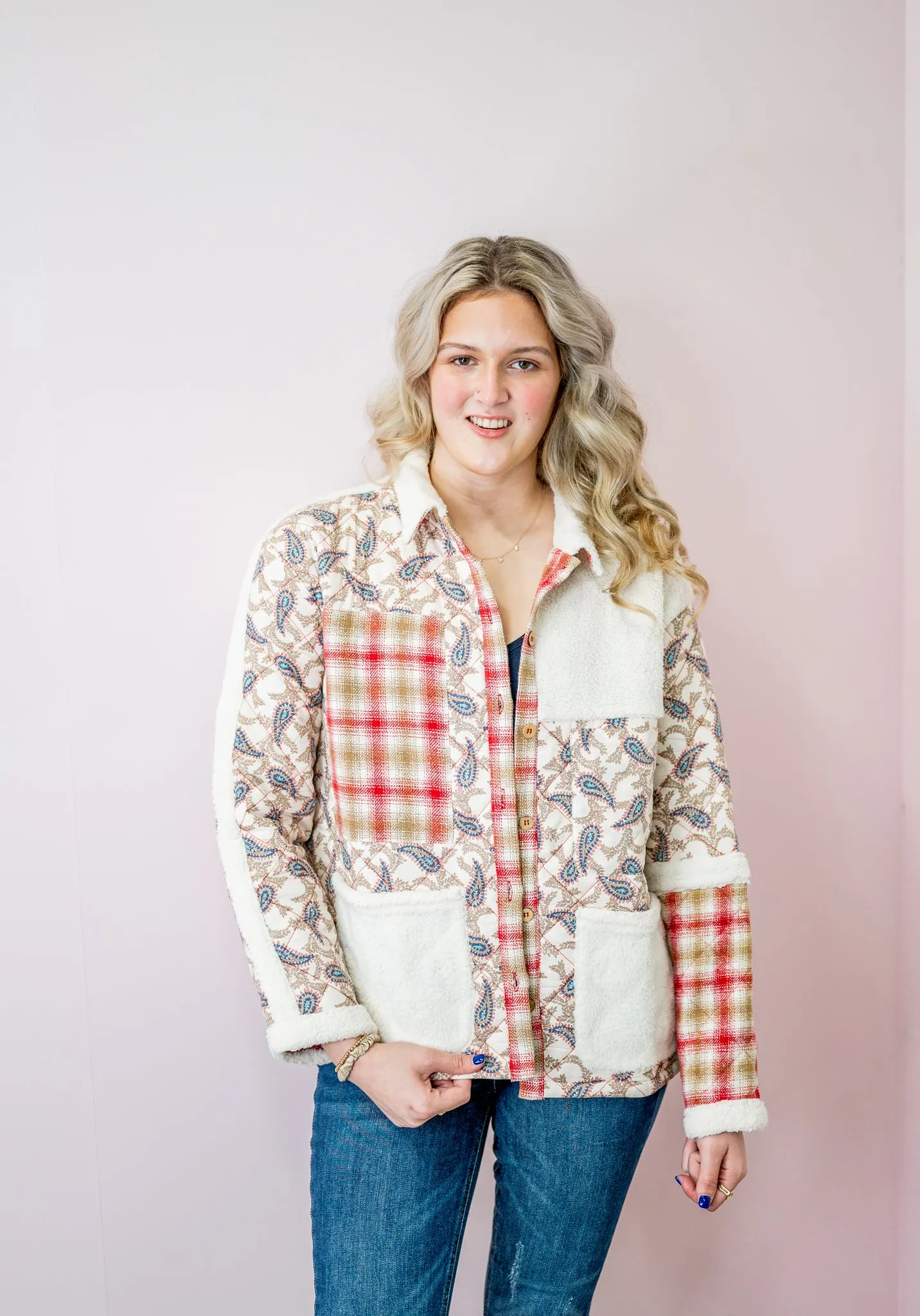 Paisly Quilted Jacket