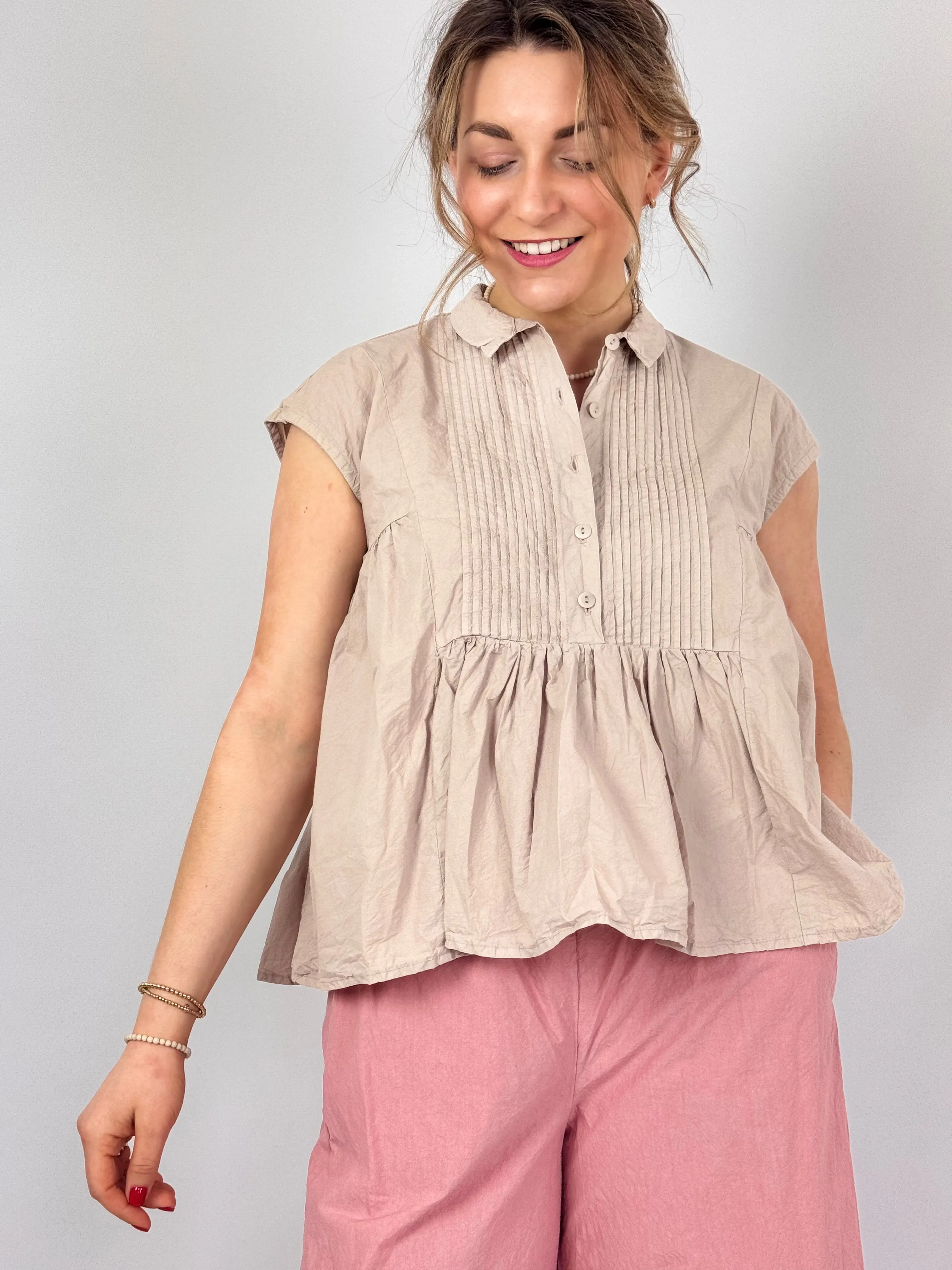 Privatsachen Junglaser Blouse Kiesel