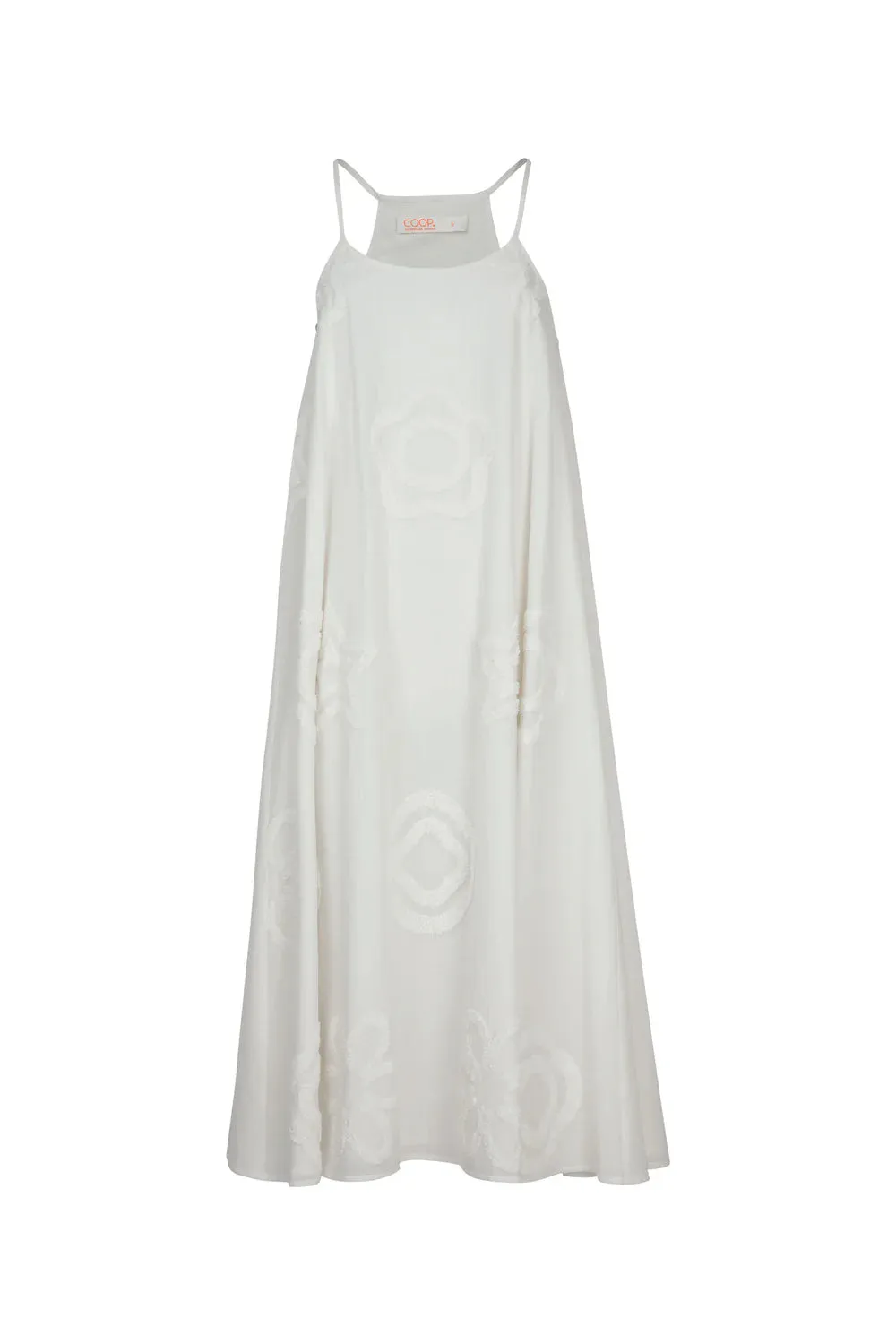 Race To The Top Dress - White