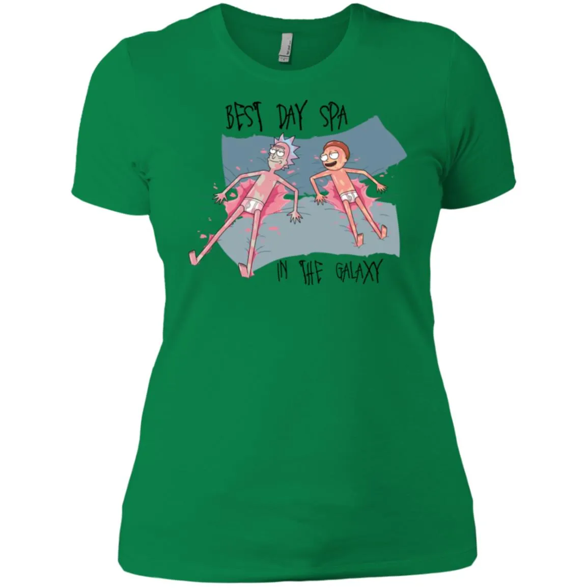 Rick And Morty Best Spa Day In The Galaxy Women T-Shirt