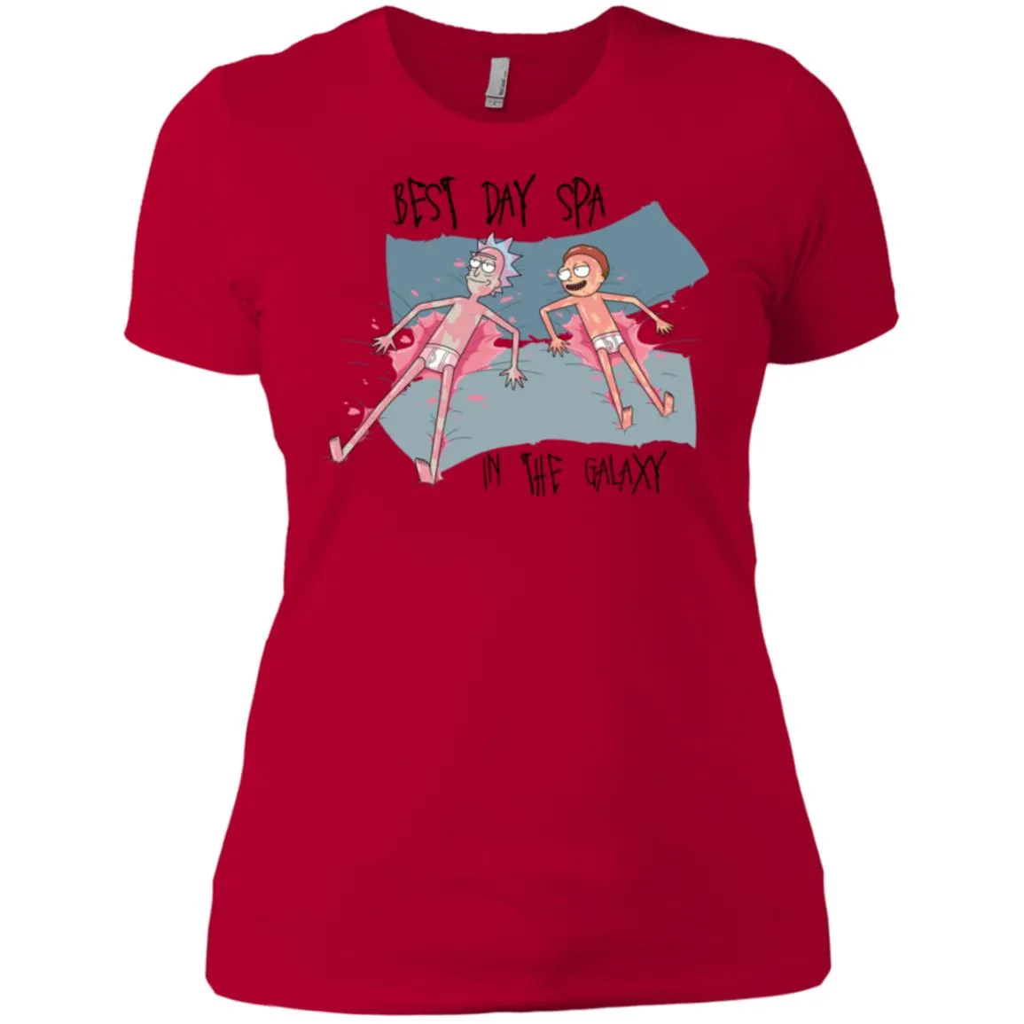 Rick And Morty Best Spa Day In The Galaxy Women T-Shirt