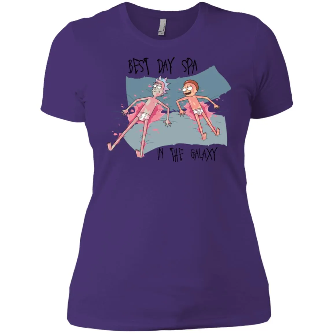 Rick And Morty Best Spa Day In The Galaxy Women T-Shirt