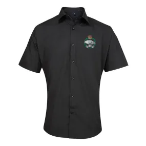 Royal Tank Regiment RTR Embroidered Short Sleeve Oxford Shirt