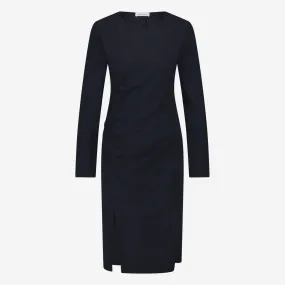 Scarlet Dress-LS Technical Jersey | Blue