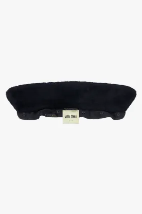 Shearling Collar - Midnight