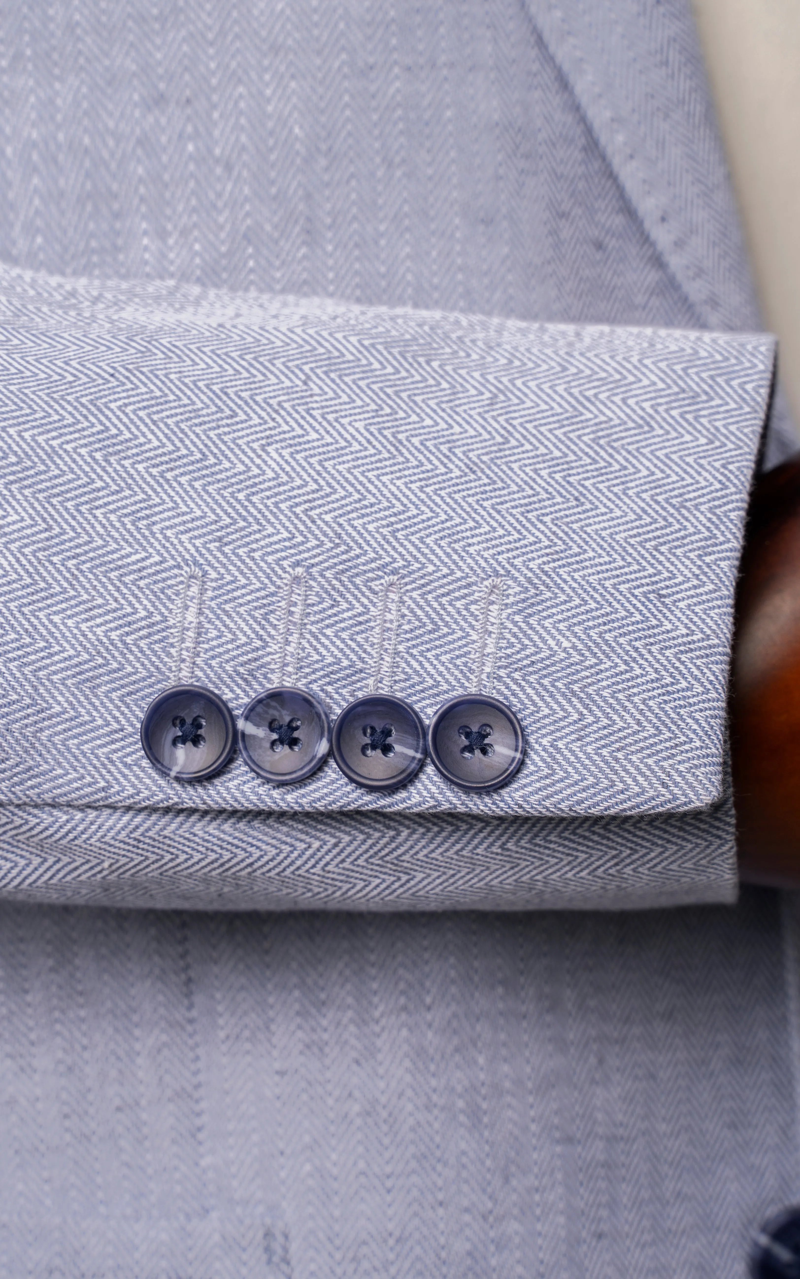 SLIM FIT CASUAL COAT LIGHT BLUE