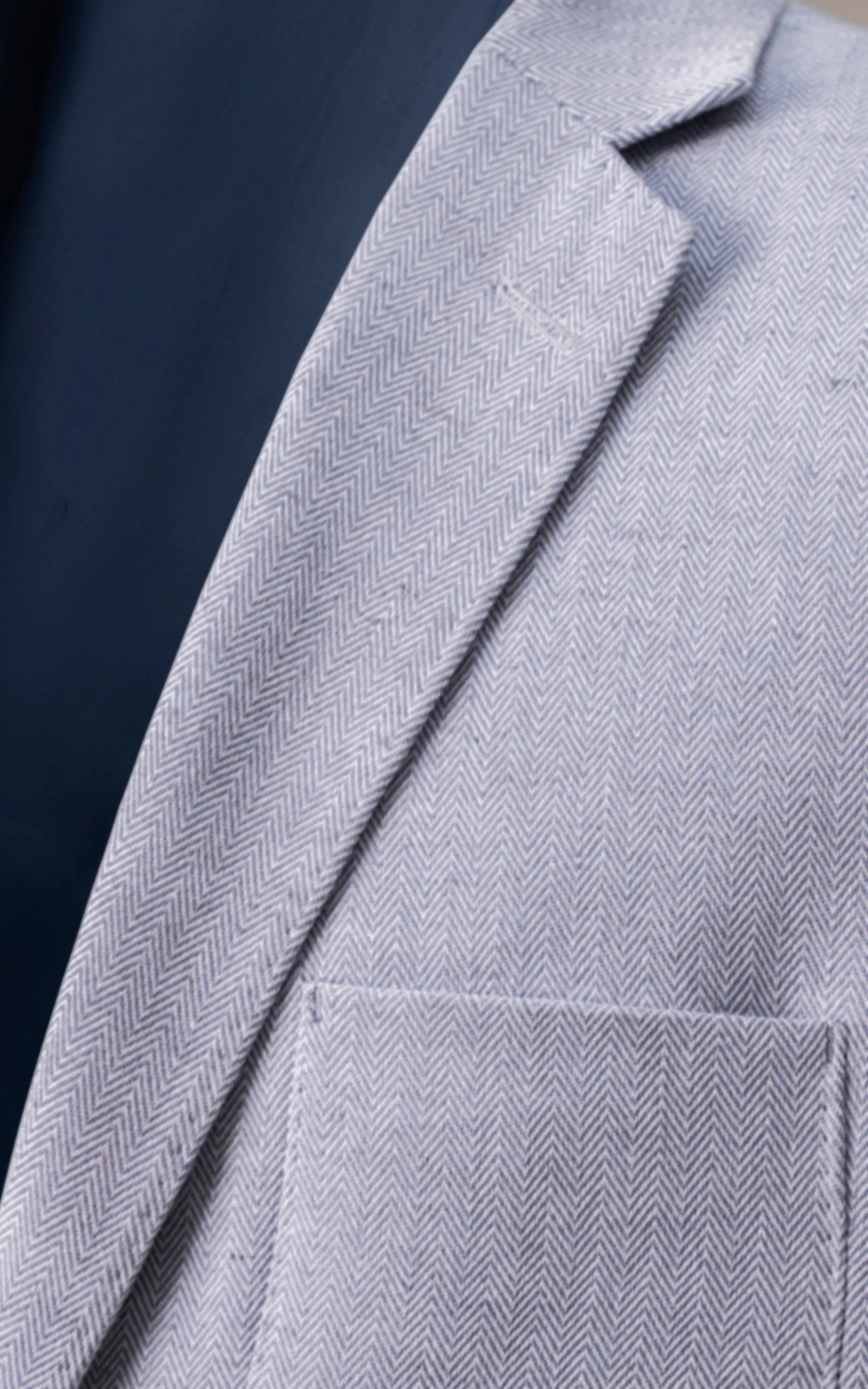 SLIM FIT CASUAL COAT LIGHT BLUE