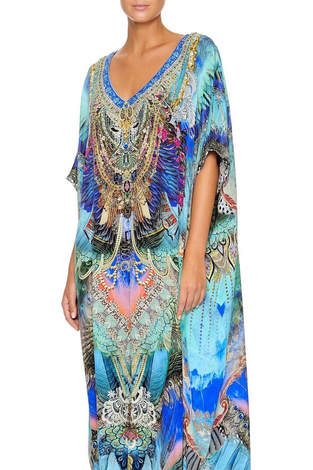 SLIM LINE V NECK KAFTAN FREEDOM FLIGHT