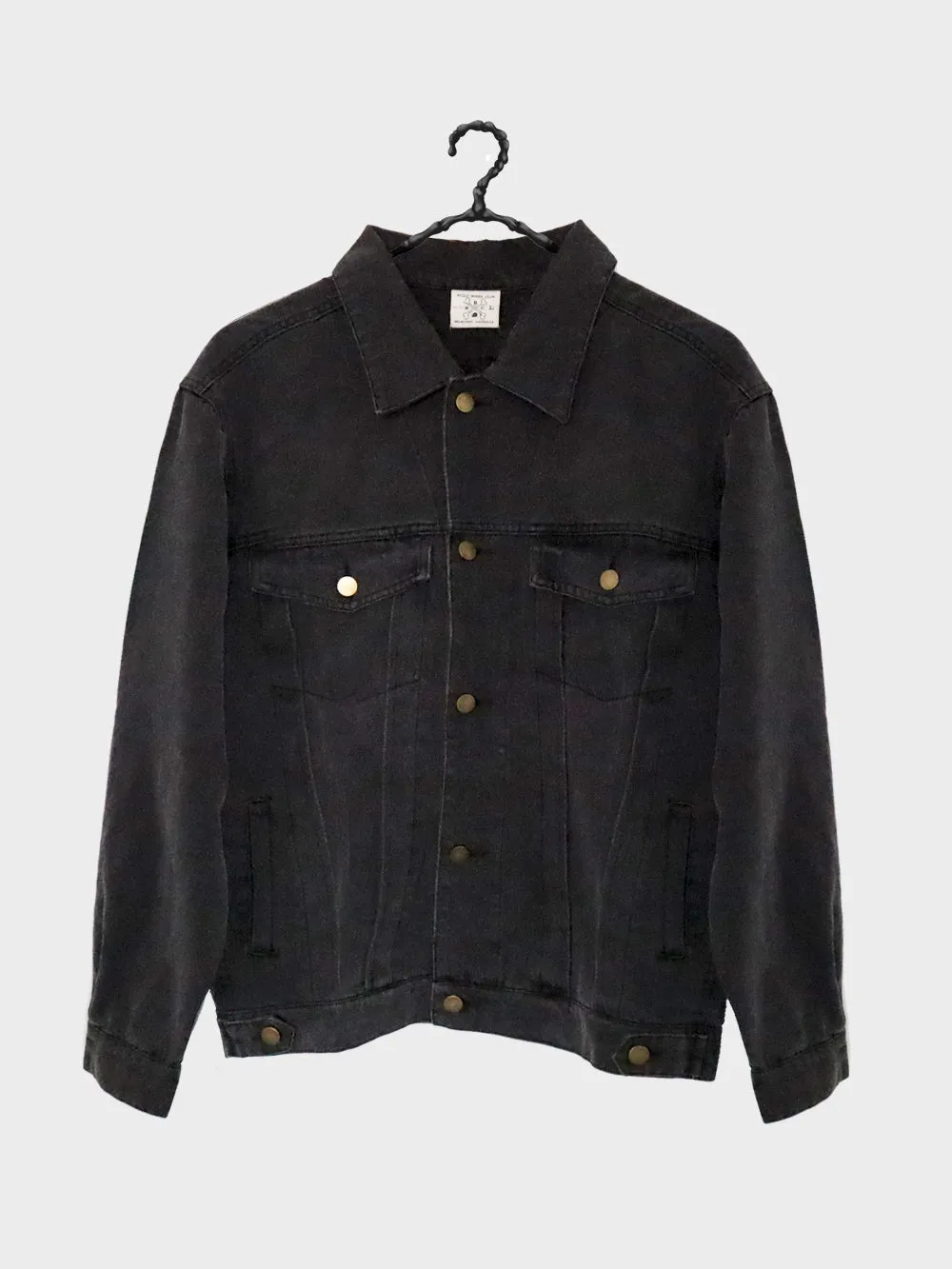 Stay Bad Denim Jacket  - Black Wash