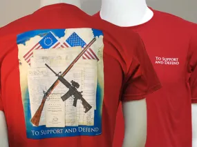 Support and Defend t-shirt