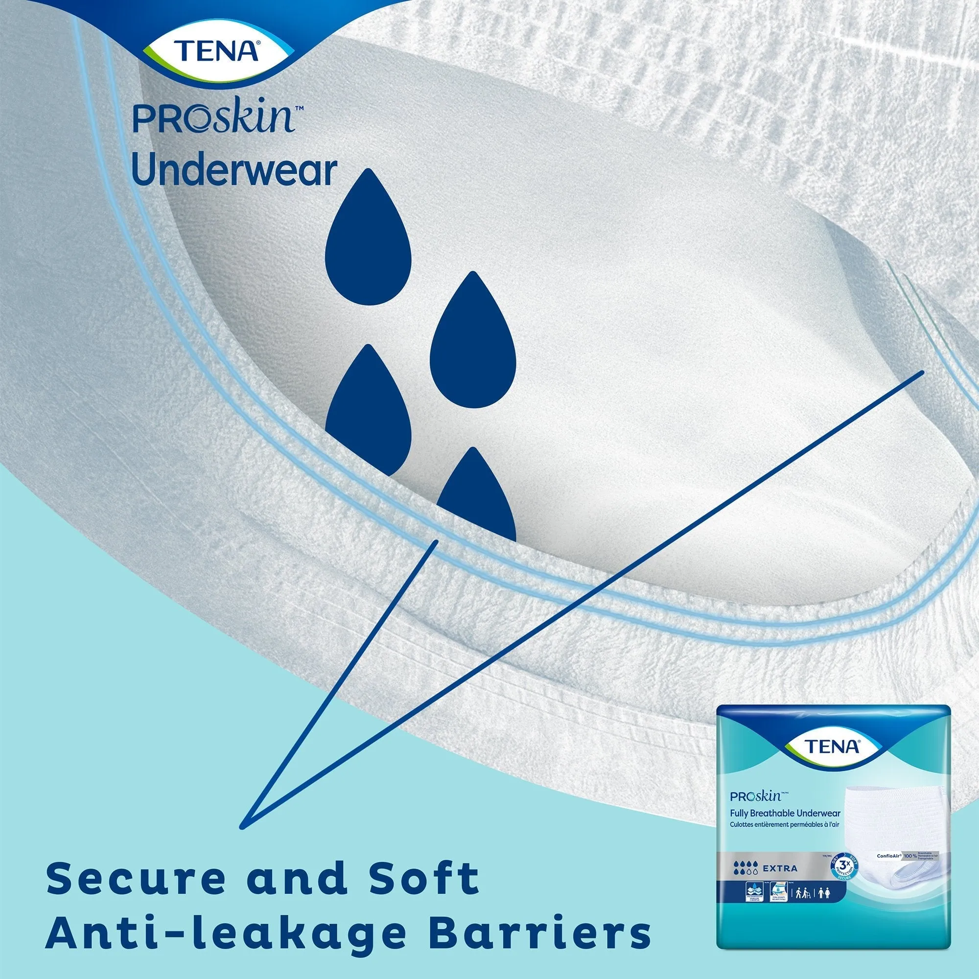 Tena® Ultimate-Extra Absorbent Underwear, Small, 16 ct