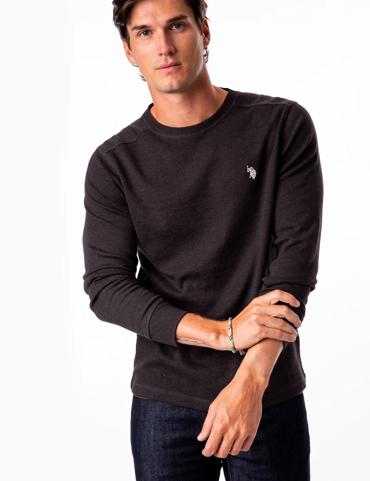 THERMAL CREW NECK SHIRT
