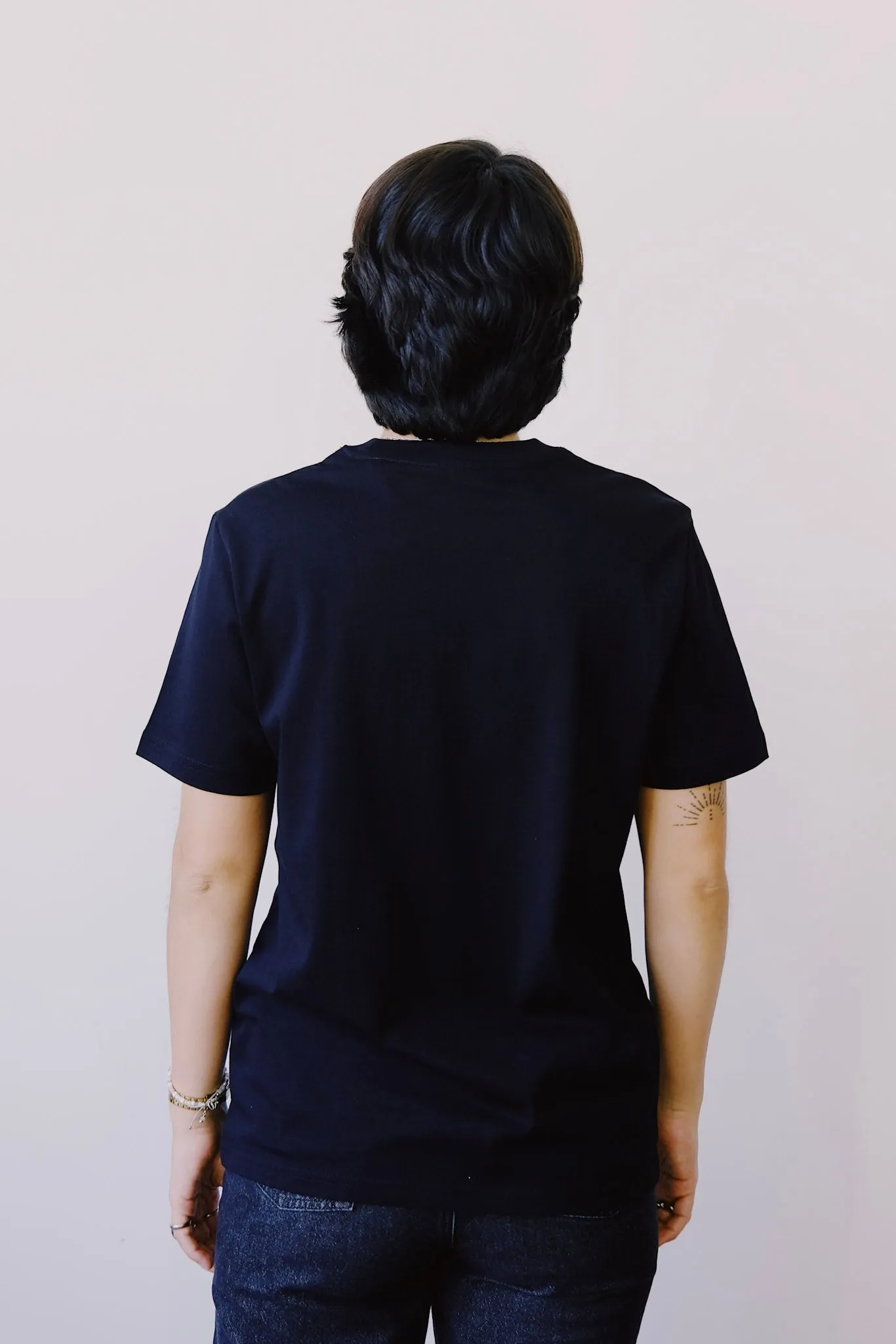 unisex t-shirt - hüt hani nöd so lust - black