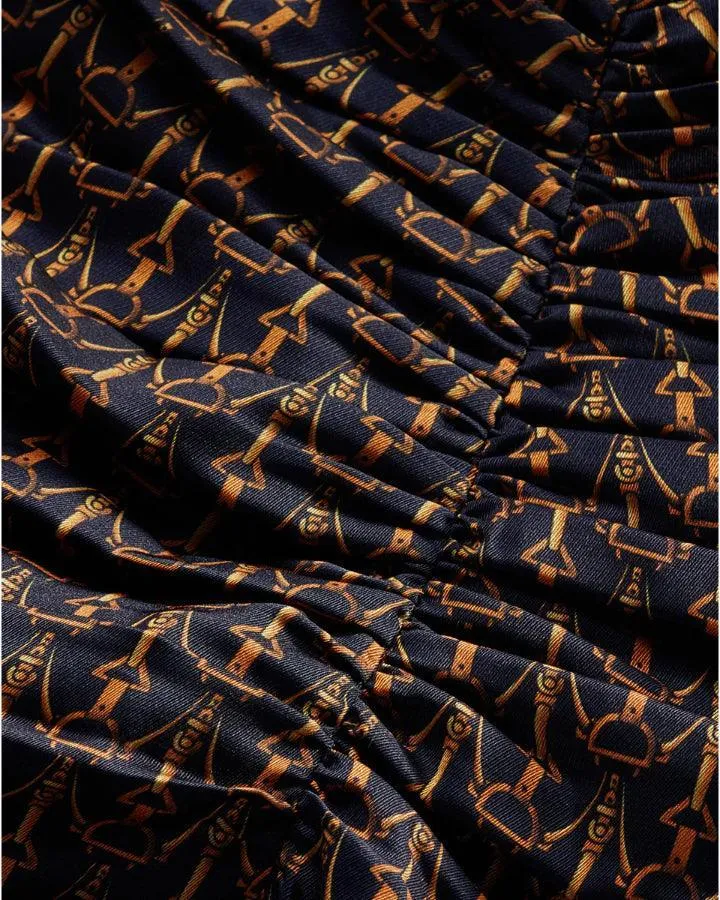 Veronica Beard Sabri Stirrup Print Dress