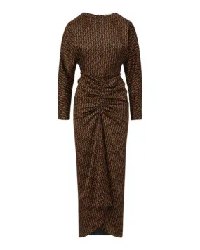 Veronica Beard Sabri Stirrup Print Dress