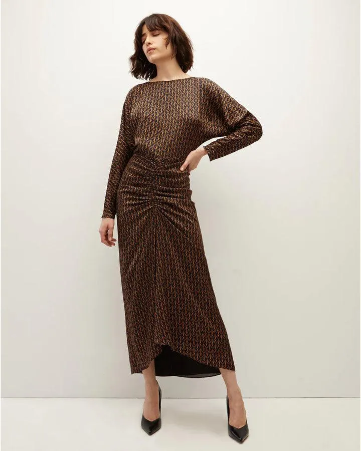 Veronica Beard Sabri Stirrup Print Dress